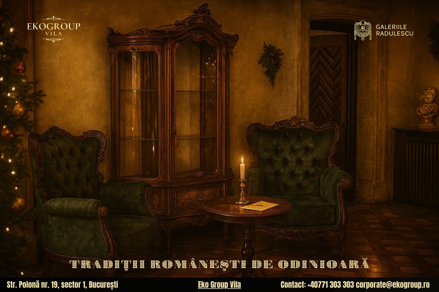 Crăciunul în România: O Călătorie Nostalgică în Sărbătorile Interbelice de la Eko Group Vila