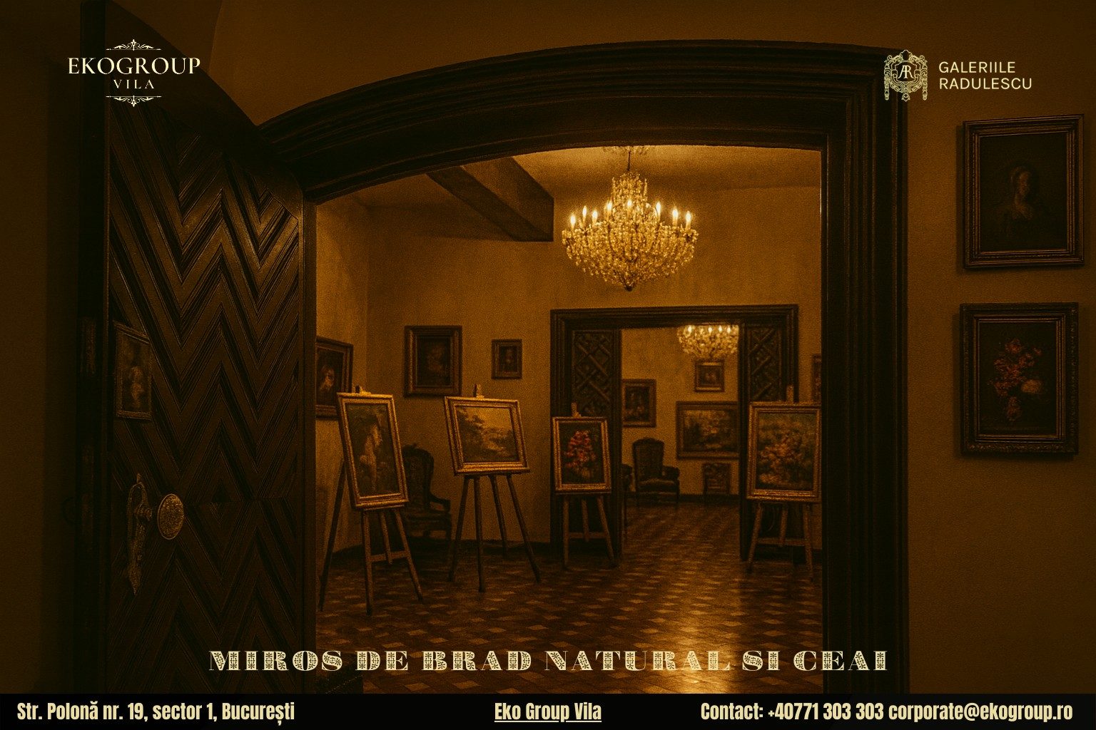 Tradiții de Crăciun reînviate: Eko Group Vila și magia Crăciunului anilor ’30